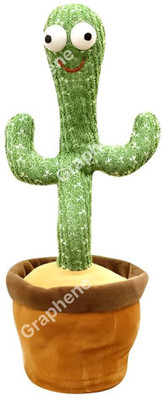 Toixo Talking Dancing Cactus Toys Can Sing Wriggle & Singing Recording Repeat(Green)
