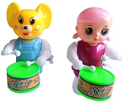 shrisa creation Toy Drums For Toddlers(Multicolor)