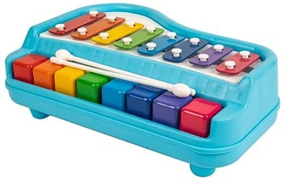 hda group 2 in 1 Big Piano Xylophone Musical Toy for Kids(Multicolor)