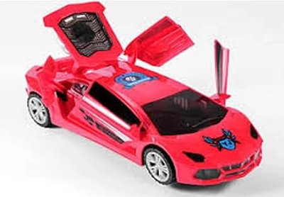 hda group ancing Car with Musical Sound, Flashing Lights(Multicolor)
