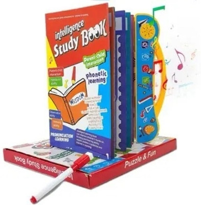 Little Finds Intelligent Smart Talking My Book Kids Toys English Learning E-Book(Multicolor)