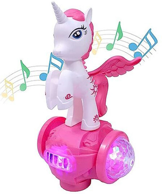 hda group Unicorn Horse Toy(Multicolor)