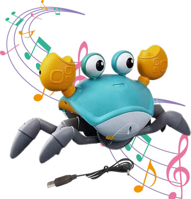 Just97 Rechargeable Crab Baby Toys Dancing Crab Toy for Kids_42(Multicolor)