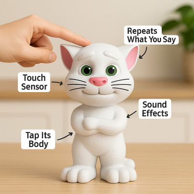 Divya Drishti Deva TalkingTom TouchX(White)