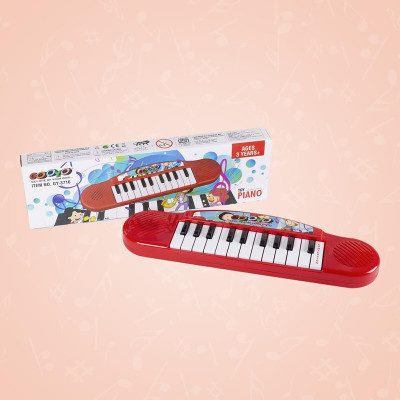 HappyBive Multi-Function Portable 22 Keyboard Piano Musical Toys for Kids (Pack Of 1) 028(Multicolor)