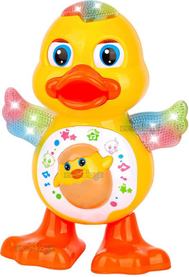 SNM97 Dancing Duck with Music Flashing Lights and Real Dancing Action_51(Yellow)