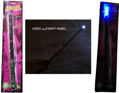 Dhinchak Magic Wand with Magical Sound and Light for Kids(Multicolor)