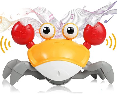 hda group Crawling Crab Baby Musical Kids Toy(Multicolor)