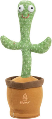 LILYFOOT Musical Talking Cactus Toy(Green)