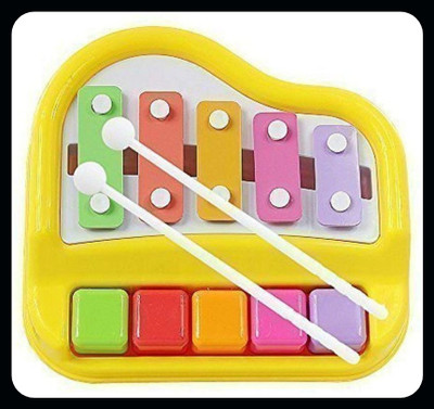 WELCO Wlco All New Imported High Quality Xylophone + Musical Piano for Kids(Multicolor)