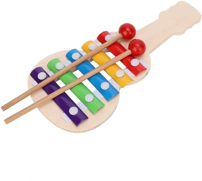 jabastin Loty Store Wooden Xylophone Musical Toy(Multicolor)