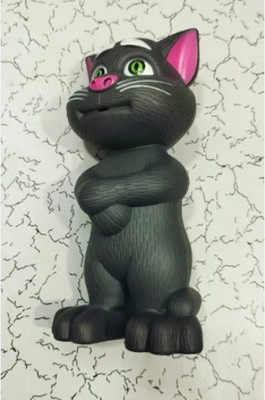 HornFlow Talking Tom Cat Smart Electronic (IND*8521)Pet Talking Toy Cat(Black)