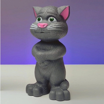 HornFlow Talking Tom Cat, Speaking(IND*7049894) Robot Cat(Black)