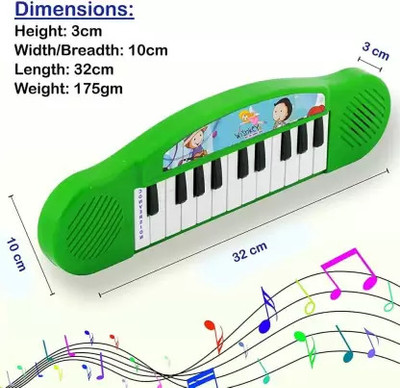 RIGHT SEARCH Piano Toy Set-25(Multicolor)