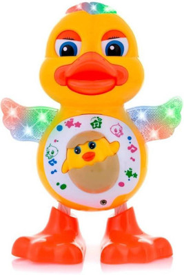 Indo Dancing Duck With Music, Flashing Lights And Real Dancing Action For Kids(Multicolor)
