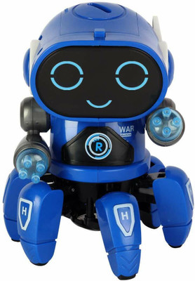 Velcon Bot Robot Pioneer Colorful Lights and Music All Direction Movement Dancing Robot(Multicolor)