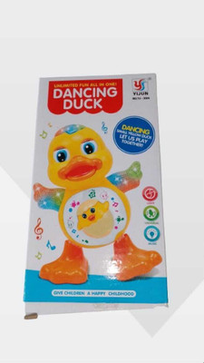 SNM97 Dancing Duck with Music Flashing Lights and Real Dancing Action_257(Yellow)
