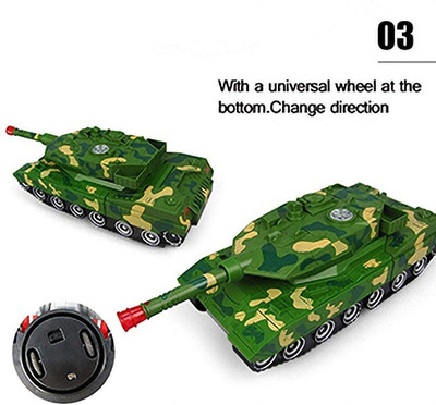 SALEOFF Deformation Combat Transform Robot Tank 3D Light & Realistic Music-486(Multicolor)