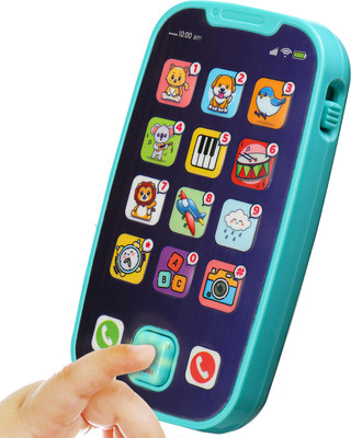 Intellibaby Musical Mobile Toy for Babies, Sensory Development Toy With 36 Unique Sounds(Blue)
