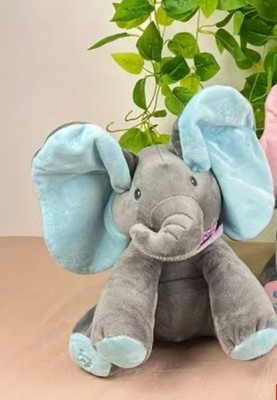 prisma collection TOY Singing Interactive Musical Baby Elephant Stuffed Plush(Grey)