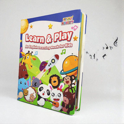 SPEEDFOX Learn & Play Interactive kids Sound Book – Educational English Book for Toddlers(Multicolor)