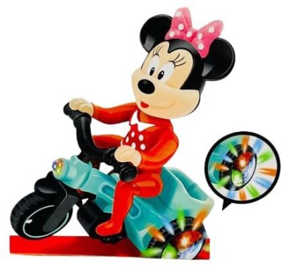 Dherik Tradworld Mikey Mouse Stunt Tricycle Bump | Go 360 Degree Rotating Spot Stunt Tricycle(Multicolor)