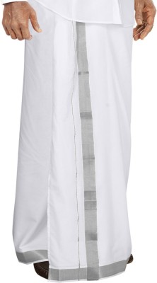 MCR TRENDY & TRADITIONAL COTTON MENS DHOTI SET Striped, Solid Men Dhoti