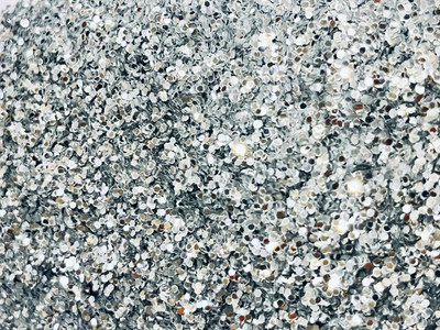 Mahir Glitter SILVER CHUNKY GLITTER FOR CHILD SCHOOL PROJECT AND ART & CRAFT 100 GM PACK(SILVER COLOUR)