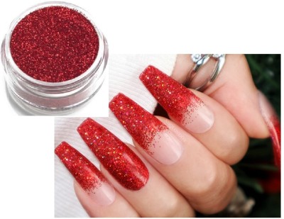 Wonholli Sparkling Loose Glitter Eye Shadow Powder 2 g(Red)