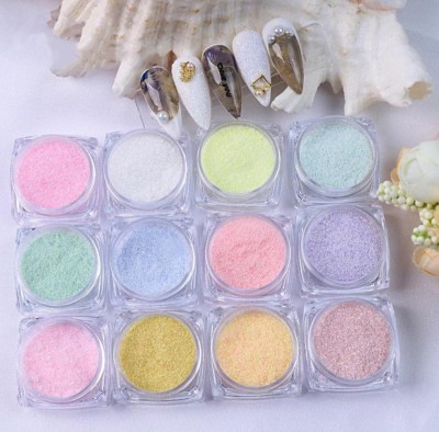 RANORE Professional Nail Art Glitter Sugar Powder Holographic Powder NailArt Decoration(SUGER POWDER)