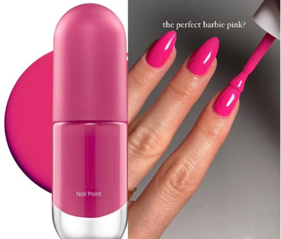REIMICHI BARBIE PINK Quick Drying, Long-lasting, No Chip Nail Enamel Nail Paint BARBIE PINK