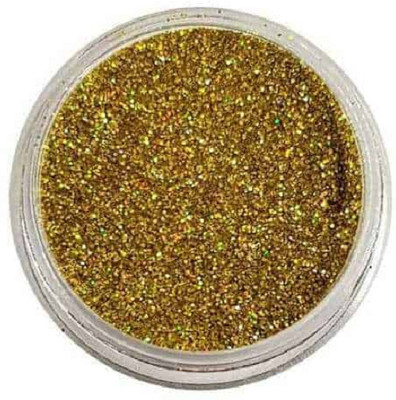 Wonholli Multi Purpose Soft Touch Gold shimmery glitter(Gold)