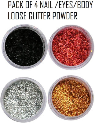Libline Glitter Loose Shimmer Multiuse Eye Shadow Glitter Powder(MUTICOLOR)