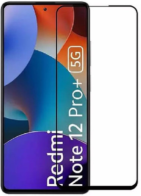 VISHRN CASES Edge To Edge Tempered Glass for REDMI Note 12 Pro+ 5G, REDMI Note 12 Pro Plus 5G(Pack of 1)