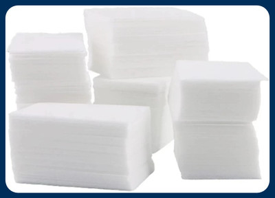 NAILSBAR Professional new-COTTON PAD NAILS(White)