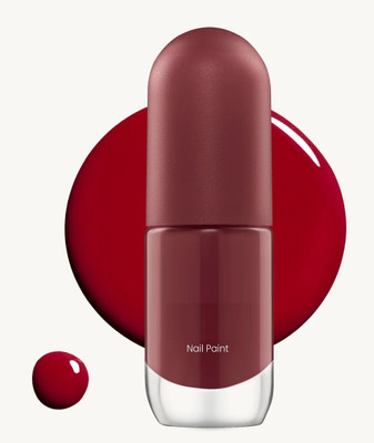 REIMICHI RED Quick Drying, Long-lasting, No Chip Nail Enamel Nail Paint RED