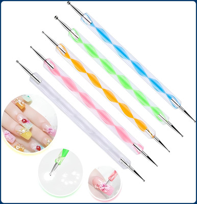 Koccido Dual Sided Nail Art Design Dotting Painting_NEW1(Multishaded)