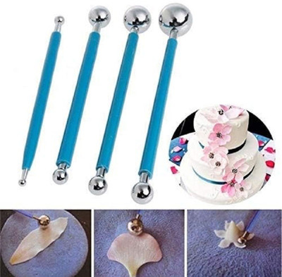 Like it 9 Piece Ball and Wooden Dotting Tool Set Embossing Stylus for Clay Pottery(Multicolor)