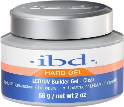 RUBY FACE IBD HARD GEL,LED/UV BUILDER GEL - CLEAR 56g Strengthener Gel for Hard,(CLEAR)