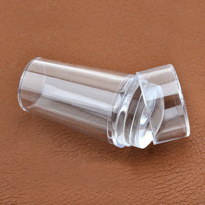 OLETSUN Best Silicone Soft Stamper Scraper Polish Image Paint Stamp Nail Art(Transparent)
