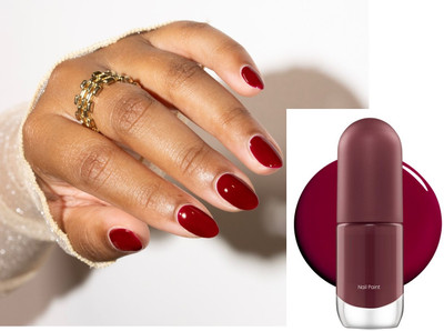 REIMICHI Quick Drying, Long-lasting, No Chip Nail Enamel Nail Paint BRIDAL RED