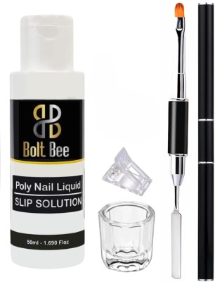 BOLT BEE Poly Gel Nail Extension kit for uv nail tips solution(CLEAR)