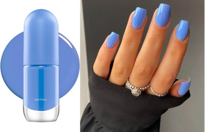 REIMICHI Quick Drying Long Lasting, Chip Resisting Formula Nail Enamel(CORNFLOWER BLUE)