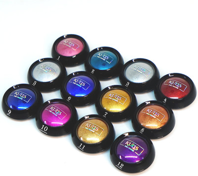 kulis Chrome Powder Metallic Mirror Effect Holographic Aurora Chameleon 12pc Combo(Multicolor)