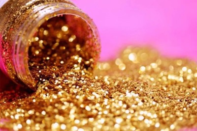 Libline Loose Shimmer Metallic Finish Eyeshadow Glitter Powder(GOLD)