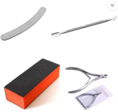 KISANPATEL 1 filler, 1 pusher, 1 cuticle cutter, 1 buffer(MULTI)