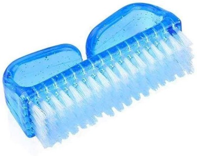 Glamezone Plastic Nail Cleaning Scrubbing Nail Brush Hand Finger