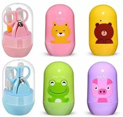 HouseOfCommon Nail Clipper Box Set Safety Scissors 4-in-1 for kids1026House Of common