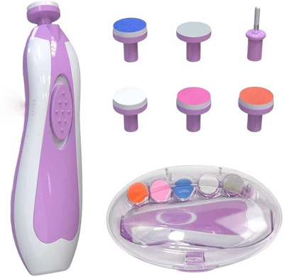 Fitaza Ergonomic Design, Safe for Baby/Kid, Nail Filer and Grinder Set, Multiple