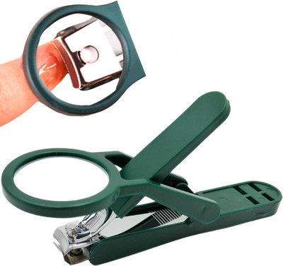 JUXEY Magnifying Nail Clipper with 3X Zoom Lens (PACK OF 1)